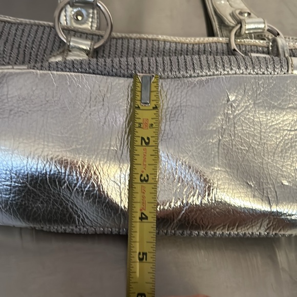 The Sak metallic knit shoulder bag purse - Picture 8 of 12